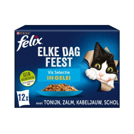 Felix mp elke dag feest vis