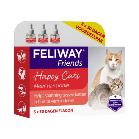 Feliway friends tripack 3x48 ml