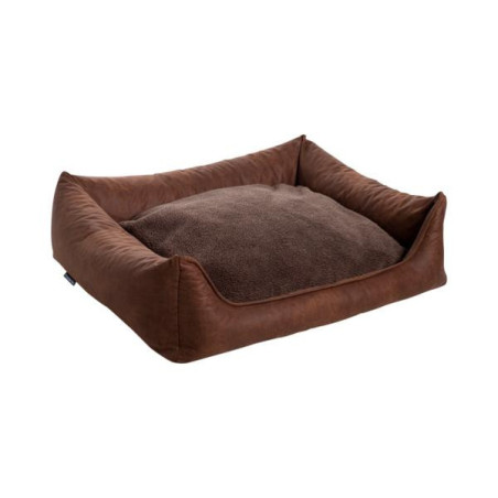 Ortho sofa lederlook cognac 100/870