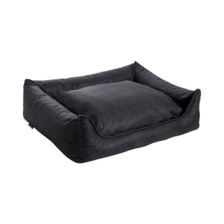 Ortho sofa lederlook zwart 90/70 cm