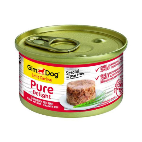 Gimdog pure delight tonyn/rund 85gr